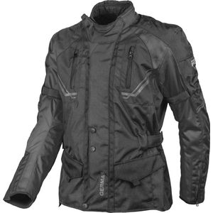 GMS - Taylor - Motorjas - Zwart - 600D GERMADURA® Polyester - Waterdicht en Ademend