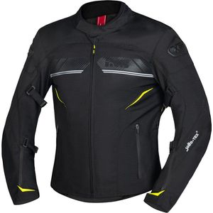 IXS - Black Panther-ST - Motorfiets Jas - Zwart - Textiel