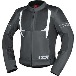 IXS Trigonis-Air Sportstourer Textiljacke dunkelgrau/grau/we 3XL - Motorradbekleidung - Motorradjacken - Motorrad Textiljacken