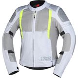 IXS - Trigonis-Air - Motorjas - Grijs Geel - Polyester