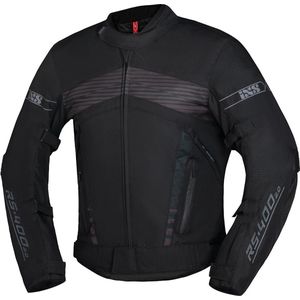 IXS - RS-400-ST 3.0 - Waterdichte Textiele Motorjas - Zwart