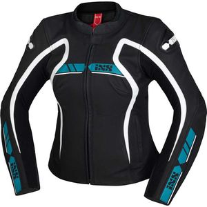 IXS - RS-600 1.0 - Leren Motorjas - Zwart - Dames