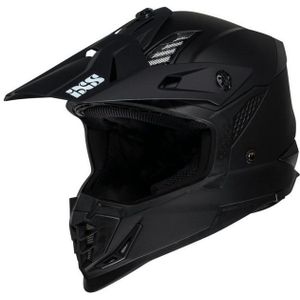 Motorcrosshelm - Polycarbonaat - Zwart - Ventilatie en Wasbare Voering