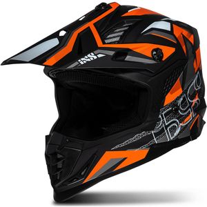 IXS - iXS363 - Crosshelm - Zwart Oranje - Polycarbonaat