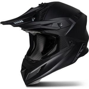 iXS - iXS189FG 1.0 - Motorcrosshelm - Glasvezel - Zwart - 1000gr