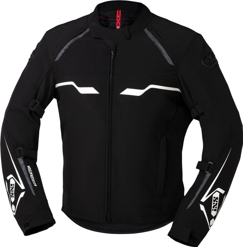 IXS - Hexalon-ST - Waterdichte Motorfiets Jas - Zwart - Textiel