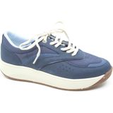Joya SYDNEY II Blue JY042A Blauwe sneaker met schokdempende zolen