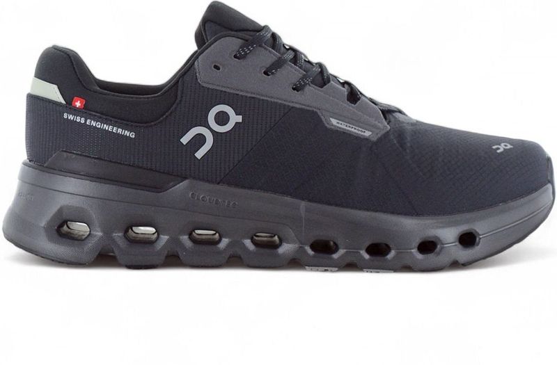 On - Cloudrunner 2 Waterproof - Hardloopschoenen - Zwart - Helion™ SuperFoam