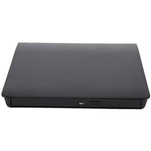 Externe dvd-brander, externe dvd-drive USB 3.0-poort voor laptop(zwart)