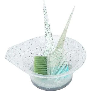 Dubbele Zijborstel, Haarverf Kit Zacht Goede Elasticiteit Compleet Ergonomisch Met Puntige Staart Borstel voor Kapsalon voor Kapper