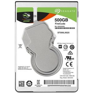 Seagate FireCuda 2.5" interne harde schijf 500 GB 5400 RPM 128 MB 2.5" SATA III