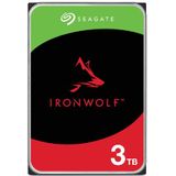 Seagate IronWolf ST3000VN006 interne harde schijf 3 TB 5400 RPM 256 MB 3.5" SATA III