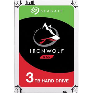 Seagate compatibel IronWolf ST3000VN006 - Festplatte - 3 TB - SATA 6Gb/s