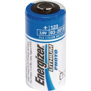 Lithium Fotobatterie CR123 3 v, 2er Pack Batterie - Energizer