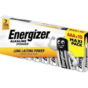 Energizer - Power LR03 Micro (AAA)-Batterie Alkali-Mangan 1.5 v 10 St.