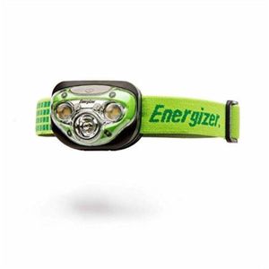 Energizer Vision HD+ hoofdlamp, waterdicht, handenvrij, licht, voor activiteiten binnen en buiten, batterijen inbegrepen