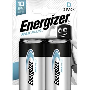 Energizer - Max Plus Mono (D)-Batterie Alkali-Mangan 1.5 v 2 St.