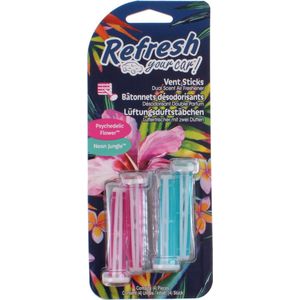 Auto luchtverfrisser California Scents Vent Sticks (2 pcs)