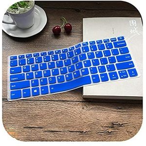 Keyboard Cover Toetsenbordafdekking voor Lenovo Ideapad S130-14Igm 120S S130 V130 V130 V130-14Ikb V330 14 inch, blauw