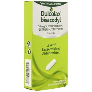Dulcolax 10mg Zetpillen 10 stuks