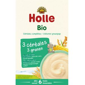 Holle Volkoren Graanpap 3 -Granen Bio