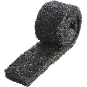 SWISSINNO knaagdier-, ongedierte- en insectenbescherming staalwol - 100% ondoordringbare barrière - ook geschikt voor muizen, ratten, vogels en slakken. Dichte roestvrije constructie. 50 cm lang: x1