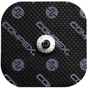compex 4 elektroden easysnap  performance 50x50mm 1 snap