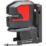 Leica Lino L4P1 – Multi lijnlaser met Li-Ion accu en oplader in koffer (rode laser, werkbereik: 15 m), 147 x 147 x 181