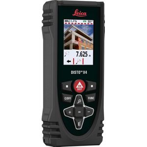 Leica Disto X4 Afstandsmeter met Camerafunctie In Tas - Bluetooth - 150m