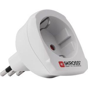 SKROSS - Reisadapter - Europa naar Italië - Voor Schuko- en Eurostekkers
