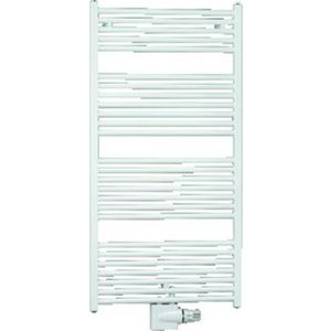 Zehnder Zeno handdoekradiator 118.4x60cm 667watt Staal Wit glans ZN-120-060-05