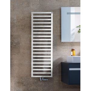 Zehnder Quaro handdoekradiator 183.5x60cm 966watt Staal Wit glans QA-180-060