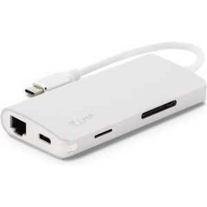 LMP Thunderbolt 3/USB-C Mini Dock - Zilver (Voor MacBook)
