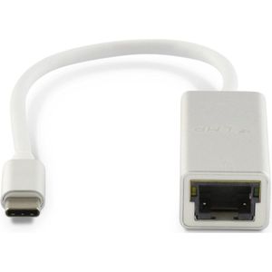 LMP - USB-C naar Gigabit Ethernet Adapter - Zilver - Aluminium Behuizing