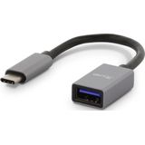 LMP - USB 3.0 C-A Adapter - 0.15 m - Aluminium