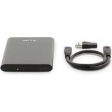 LMP - DataMobile - Harde Schijf Behuizing - Grijs - Aluminium