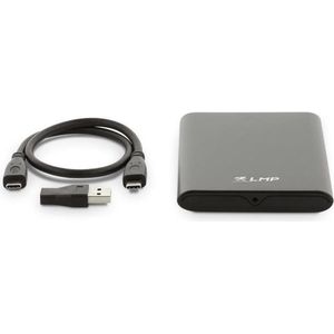 LMP - DataMobile - Harde Schijf Behuizing - Grijs - Aluminium