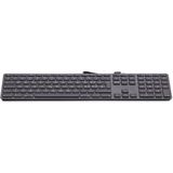 LMP bekabeld USB-toetsenbord voor Mac Space grijs (Duits)