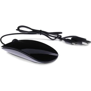 LMP Easy Mouse USB-C met 2 toetsen en scrollwiel, Space Gray