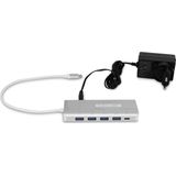 LMP - USB-C Hub - 7-poorts - Zilver - Aluminium