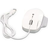 LMP - Elite Pro - Muis - Wit - Zilver - Ergonomisch ontwerp