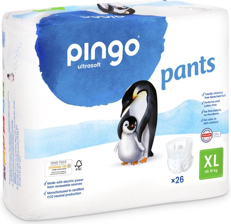 Pingo Ecologische Luierbroekjes - maat 6 (XL)