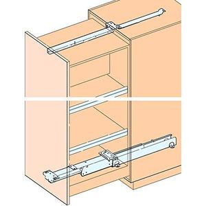 Hoge kast lade FORTE inbouwdiepte 485 mm