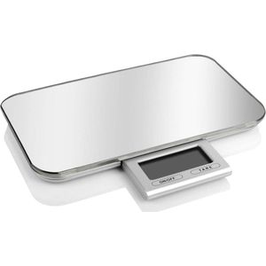 Pebbly digitaal tot 10kg - Keukenweegschaal - Zilver