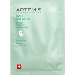 Artemis - Skin-Balance Sebum Control Face Mask - Bio Cellulose - 20 ml