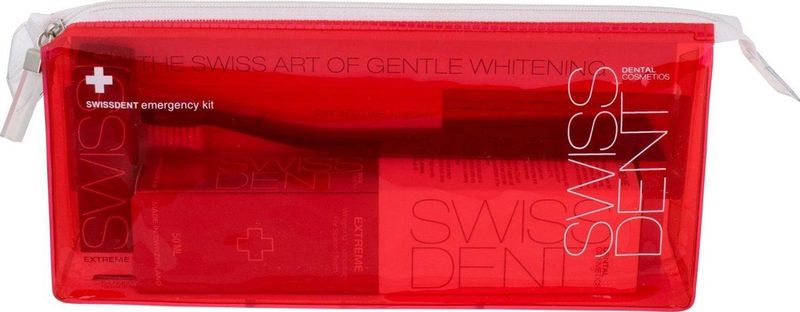 Swissdent - Emergency Kit Extreme - Tandpasta 50 ml - Mondspray 9 ml - Tandenborstel Soft-Medium