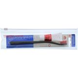 Swissdent - Profi Colours - Tandenborstel - Zwart/Rood - Soft-Medium