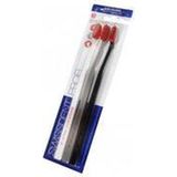 SWISSDENT PROFI GENTLE Tandenborstel - Wit, Grijs, Zwart - Extra Zachte Borstelharen