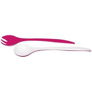 Zak!Designs Twontone Saladebestek - 22 cm - Raspberry