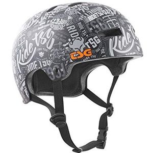 TSG Evolution Graphic Design STICKERBOMB Bowl-helm, uniseks, meerkleurig, L/XL (57-59 cm)